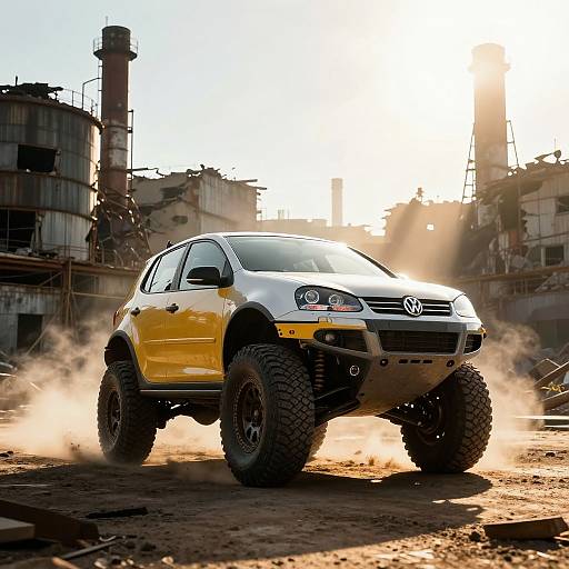 Mad Max Style Off-Road Volkswagen Golf