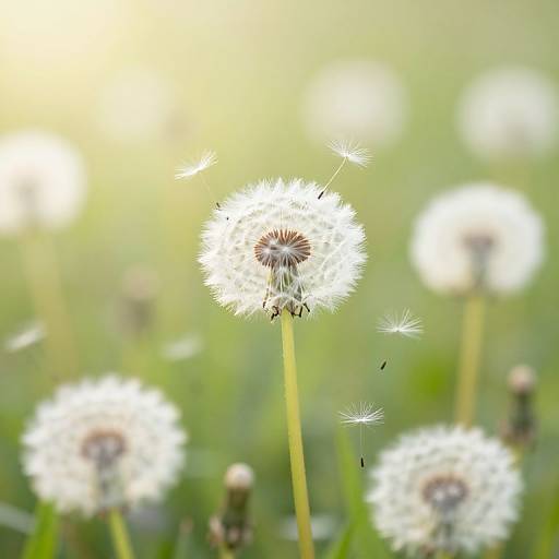Ethereal Spring Meadow Serenity