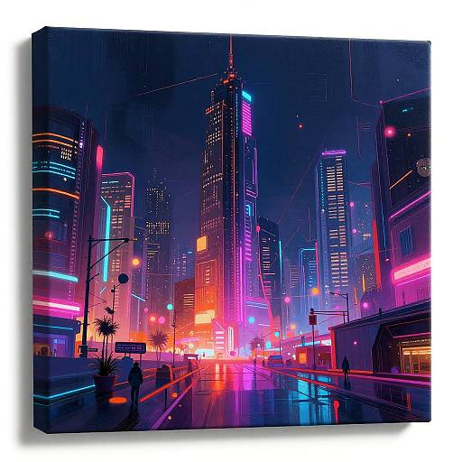 Surreal Cyberpunk AI Art Transformation