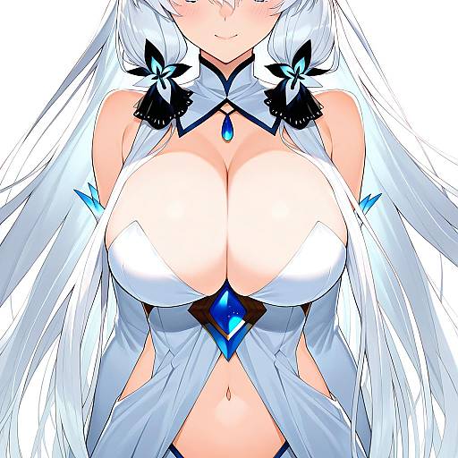 Illustration of Artemis (fate), fate/grand order in the style of Hayashi kewi