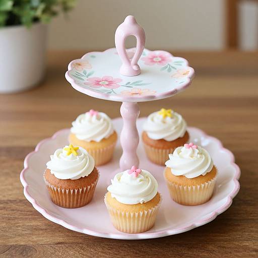 Pioneer Woman Mini Floral Cupcake Stand