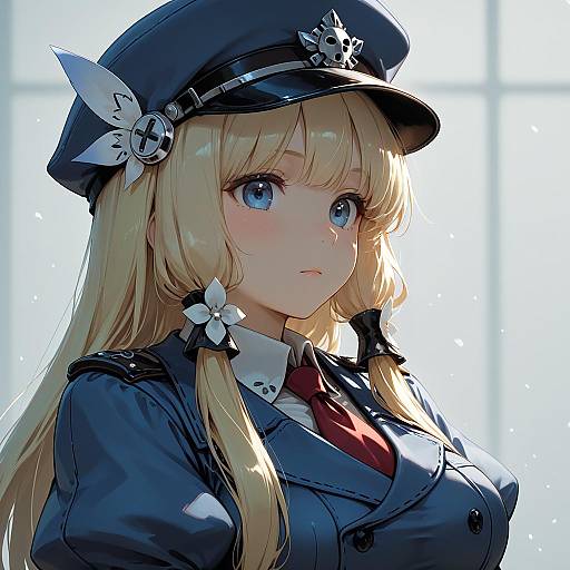 Illustration of Gunner (sekaiju), sekaiju no meikyuu in the style of Ryuu.