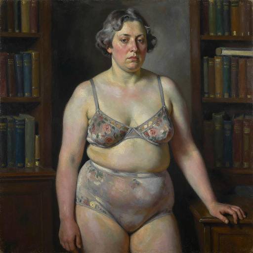 Expressionist Portrait of a Writer