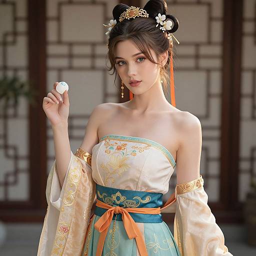 Realistic Lan Fan Cosplay Photo