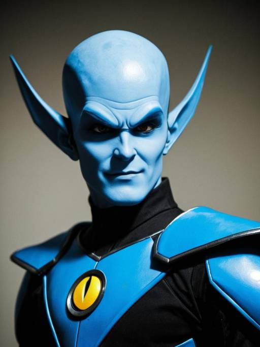 Megamind Villain Cosplay Portrait