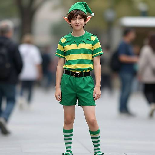 Realistic Elf Costume Male Portrait