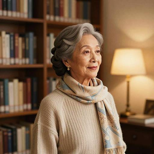 Elegant Mini Twists in Library Setting