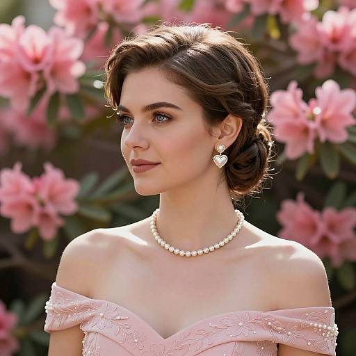 Elegant Wedding Pixie Hairstyle Portrait