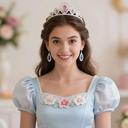 Realistic Disney Princess Partyware Portrait