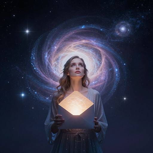 Cosmic Woman of Inner Illumination