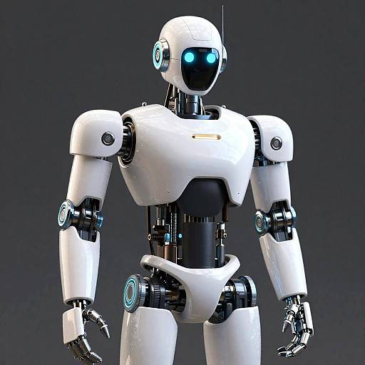 Athletic Robot in Action