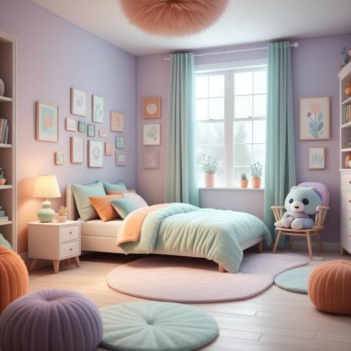 Whimsical 3D Rendered Cozy Scene