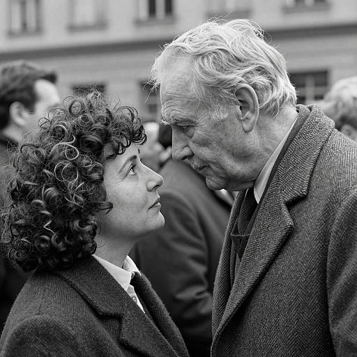 Intense Gaze: A Timeless Connection