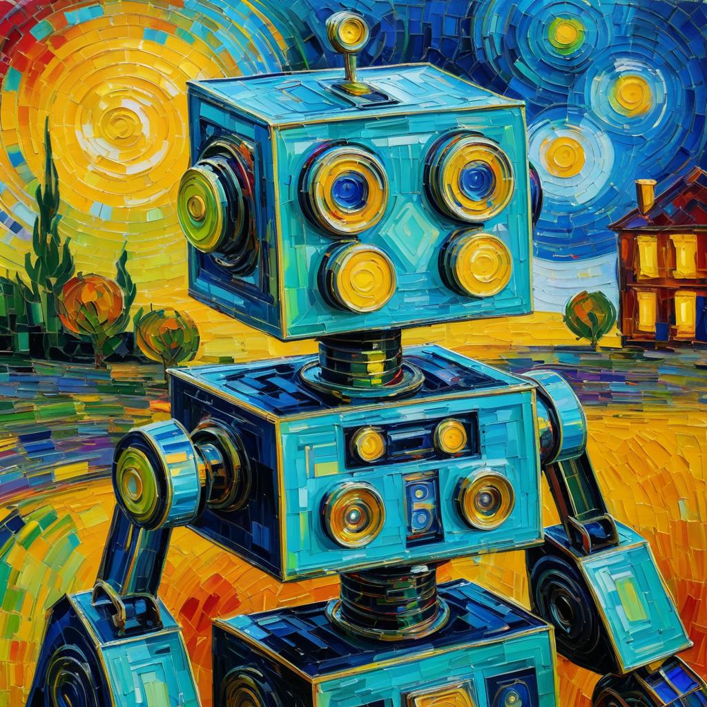 Impressionist Robot: Van Gogh Style