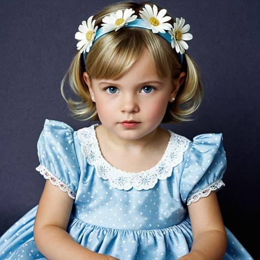 Charming Preemie Dress with Floral Details