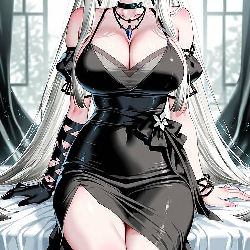 Illustration of Mudrock (obsidian) (arknights), arknights in the style of Kamiya maneki