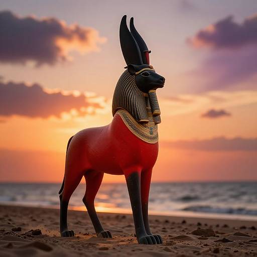 Ancient Egypt RedM Black Shire Horse