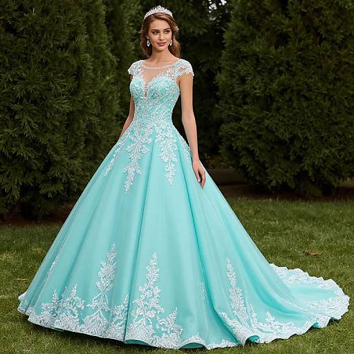 Turquoise Wedding Dress Best Choice