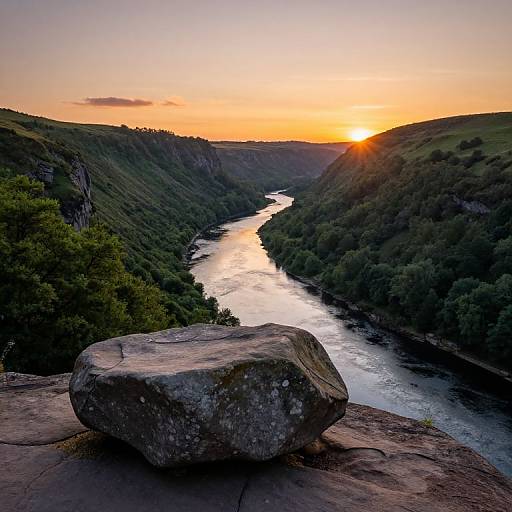 Sunset Over New River Gorge