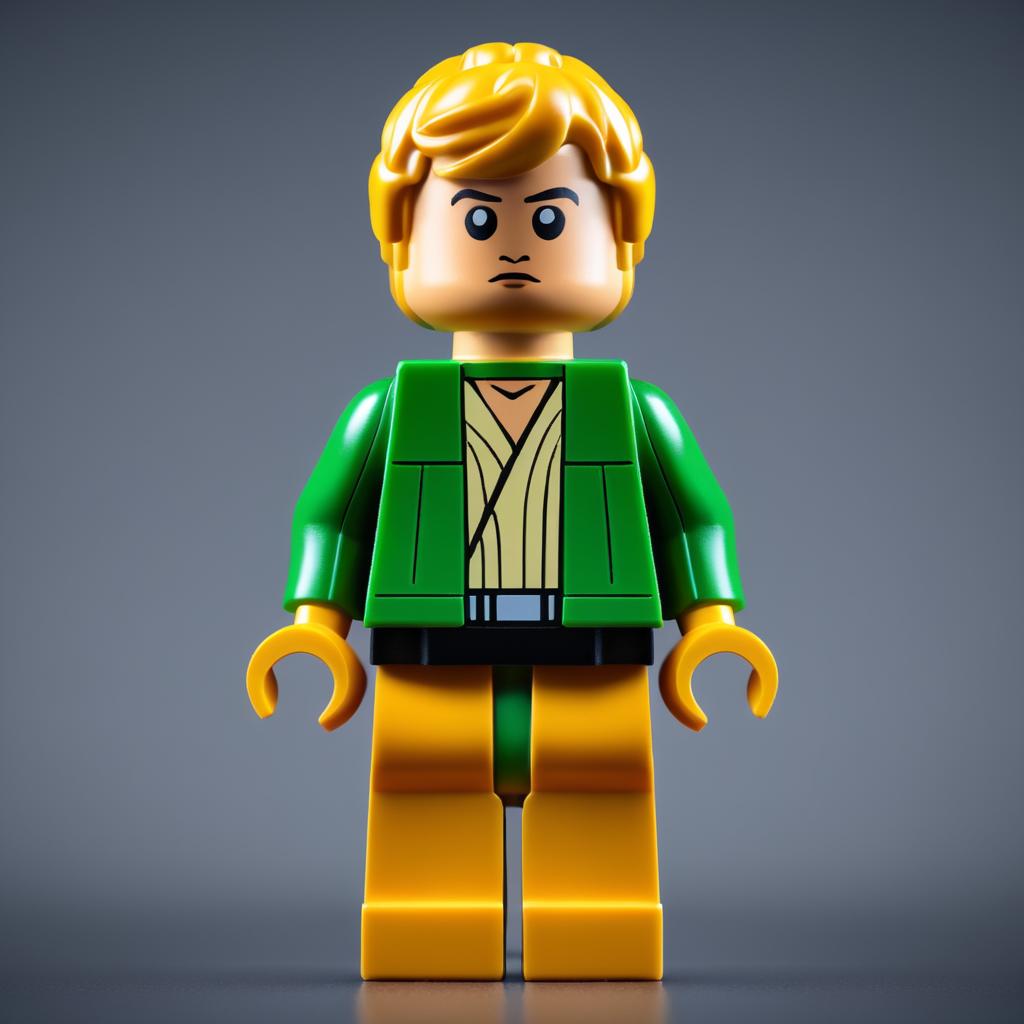 Vintage LEGO Luke Skywalker Mini Figure