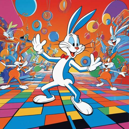 Bugs Bunny's Humorous Robot Dance Scene
