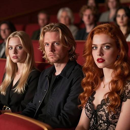 Dramatic Scene in a Dim Theater