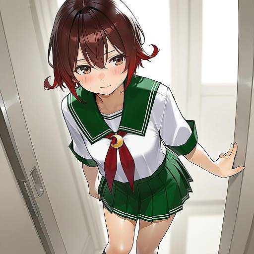 Illustration of Mutsuki kai ni (kancolle), kantai collection in the style of Yomu (sgt epper)