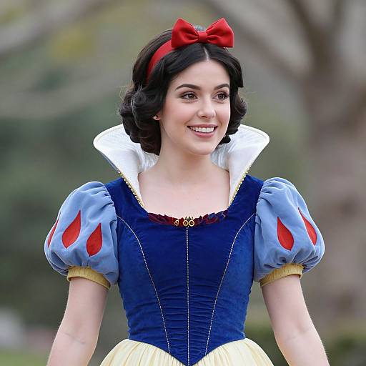Close-Up Snow White Costume