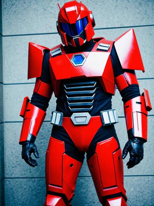 Man in Cliffjumper G1 Cosplay Costume