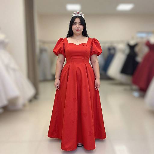 Plus Size Queen of Hearts Portrait