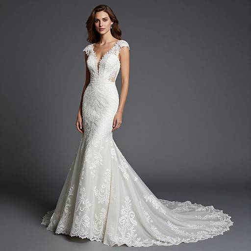 Casablanca Mermaid Wedding Dress Style 2305