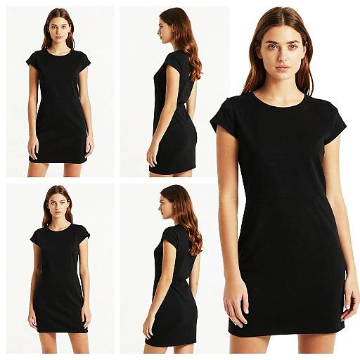 Fashion Model Game: Elegant Black Dress