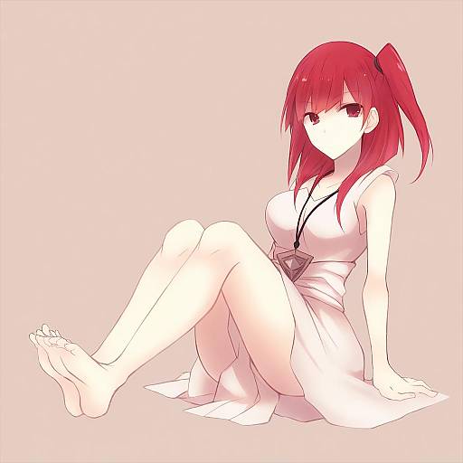 Illustration of Morgiana, magi the labyrinth of magic in the style of Kabocha torute