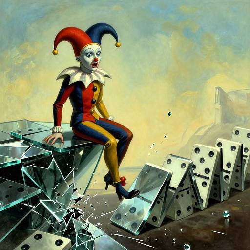Surreal Jester on Shattered Glass
