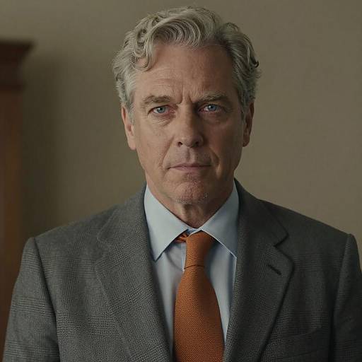 Handsome Man in Vintage Attire Portrait