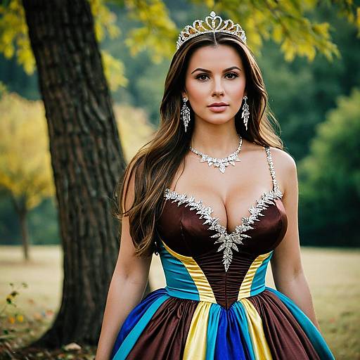 Enchanting Movie Character in Nature