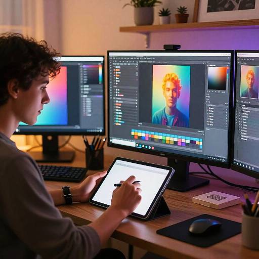 AI Inpaint Digital Art Studio