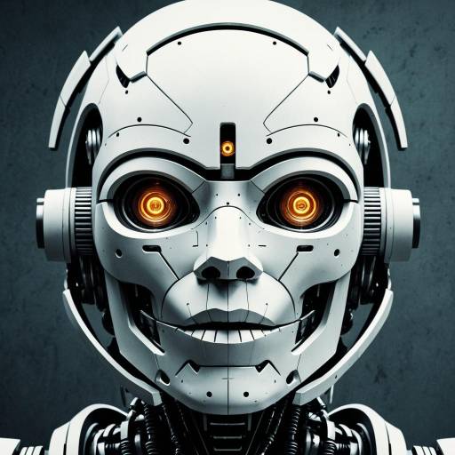 Hollow Robot Head with Human Reveal