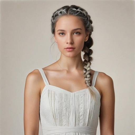 Realistic Portrait of a Young Woman