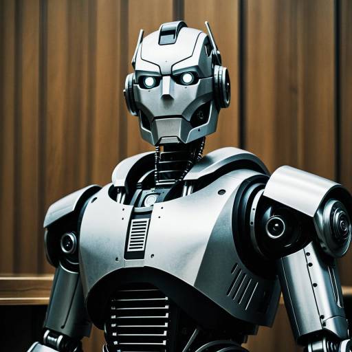 Futuristic Robotic Judge