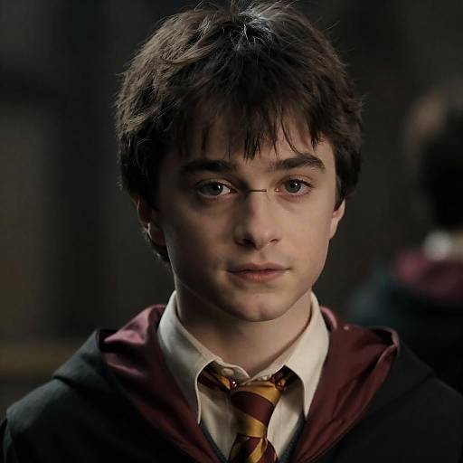 Hyperdetailed Harry Potter Close-Up