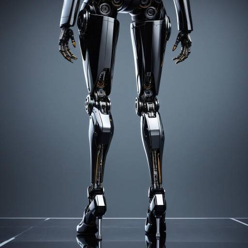 Futuristic Robot in High Heels