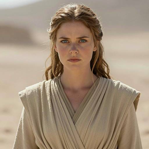 Photorealistic Rey Costume Portrait