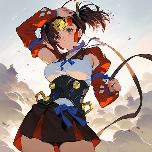Illustration of Mumei (kabaneri), koutetsujou no kabaneri in the style of Pepper0