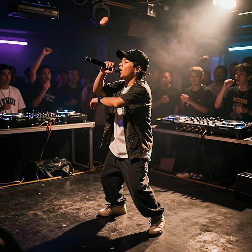 Energetic Underground Hip-Hop Freestyle