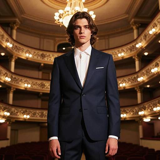 Long Bowl Cut Fashion in Theater