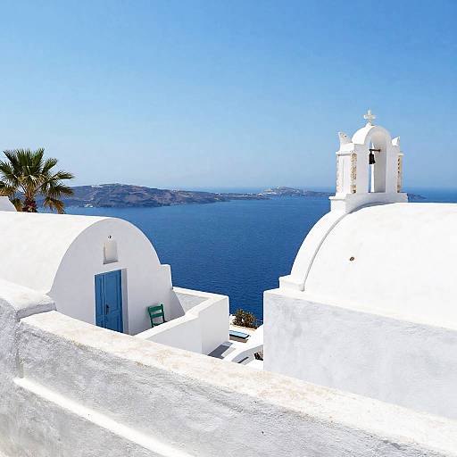 Sunny Mediterranean Coastal Scene