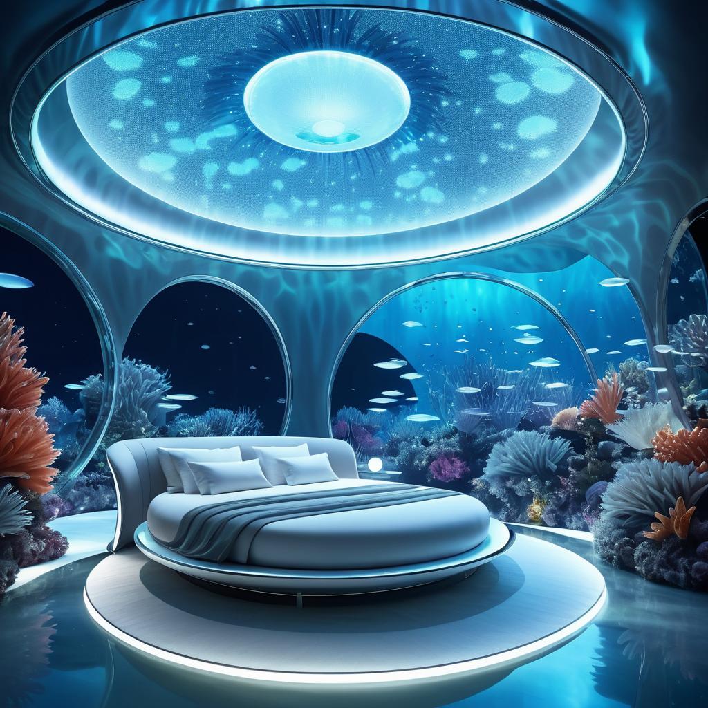 Futuristic Underwater Colony Design