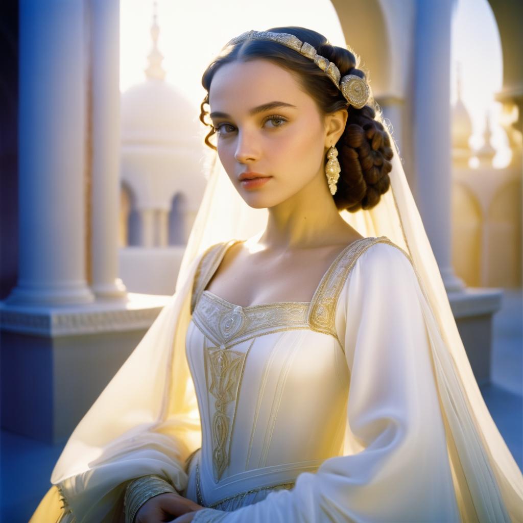 Ethereal Natalie Portman as Padmé Amidala