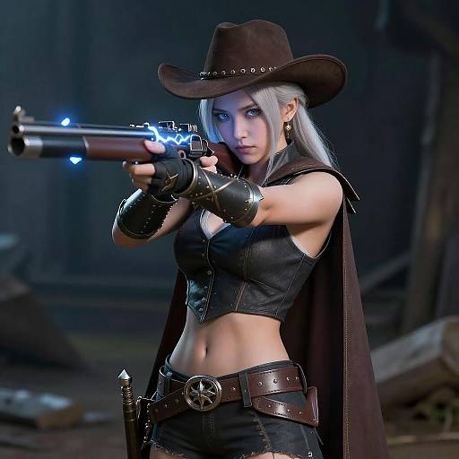 Expressionless Lightning Farron Cowboy Shot